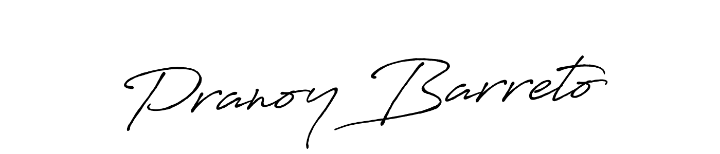 It looks lik you need a new signature style for name Pranoy Barreto. Design unique handwritten (Antro_Vectra_Bolder) signature with our free signature maker in just a few clicks. Pranoy Barreto signature style 7 images and pictures png