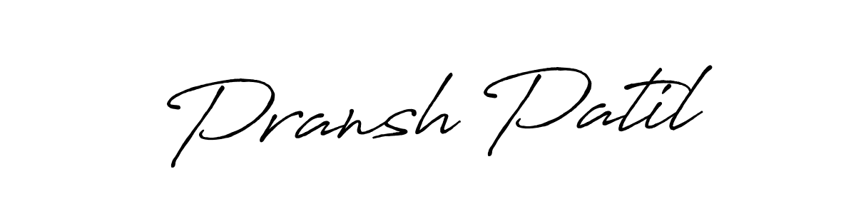 This is the best signature style for the Pransh Patil name. Also you like these signature font (Antro_Vectra_Bolder). Mix name signature. Pransh Patil signature style 7 images and pictures png