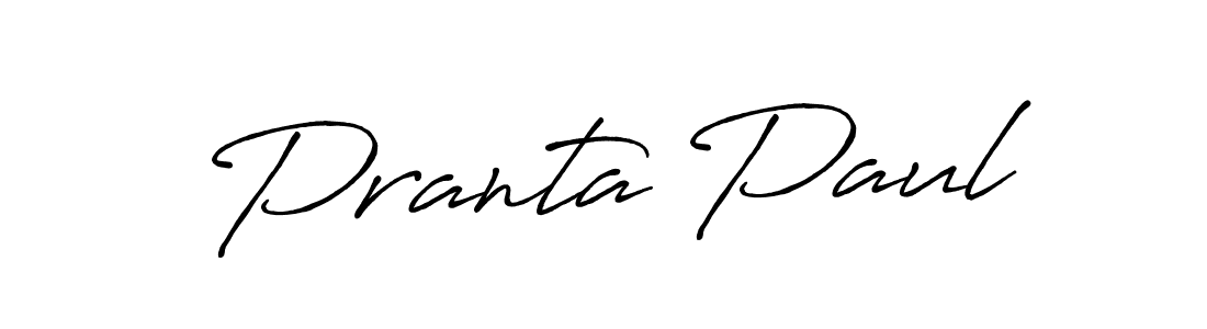 Similarly Antro_Vectra_Bolder is the best handwritten signature design. Signature creator online .You can use it as an online autograph creator for name Pranta Paul. Pranta Paul signature style 7 images and pictures png