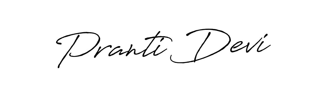 The best way (Antro_Vectra_Bolder) to make a short signature is to pick only two or three words in your name. The name Pranti Devi include a total of six letters. For converting this name. Pranti Devi signature style 7 images and pictures png