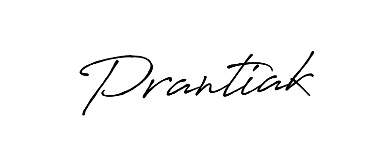 Also we have Prantiak name is the best signature style. Create professional handwritten signature collection using Antro_Vectra_Bolder autograph style. Prantiak signature style 7 images and pictures png
