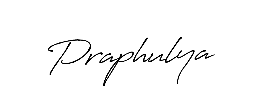 Make a beautiful signature design for name Praphulya. Use this online signature maker to create a handwritten signature for free. Praphulya signature style 7 images and pictures png