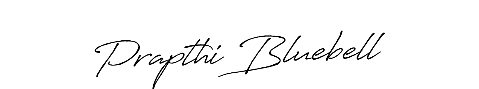 Here are the top 10 professional signature styles for the name Prapthi Bluebell. These are the best autograph styles you can use for your name. Prapthi Bluebell signature style 7 images and pictures png