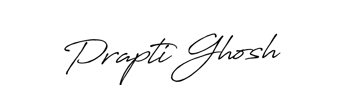 It looks lik you need a new signature style for name Prapti Ghosh. Design unique handwritten (Antro_Vectra_Bolder) signature with our free signature maker in just a few clicks. Prapti Ghosh signature style 7 images and pictures png