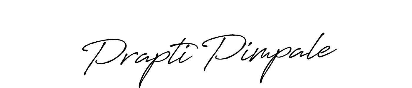 Make a short Prapti Pimpale signature style. Manage your documents anywhere anytime using Antro_Vectra_Bolder. Create and add eSignatures, submit forms, share and send files easily. Prapti Pimpale signature style 7 images and pictures png