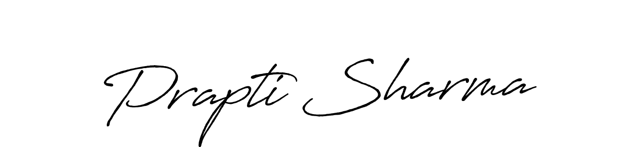 You should practise on your own different ways (Antro_Vectra_Bolder) to write your name (Prapti Sharma) in signature. don't let someone else do it for you. Prapti Sharma signature style 7 images and pictures png