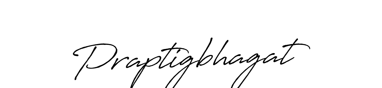 How to make Praptigbhagat name signature. Use Antro_Vectra_Bolder style for creating short signs online. This is the latest handwritten sign. Praptigbhagat signature style 7 images and pictures png