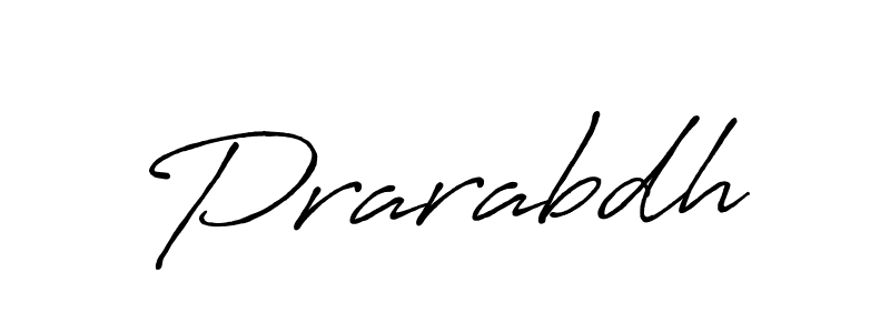 How to make Prarabdh name signature. Use Antro_Vectra_Bolder style for creating short signs online. This is the latest handwritten sign. Prarabdh signature style 7 images and pictures png