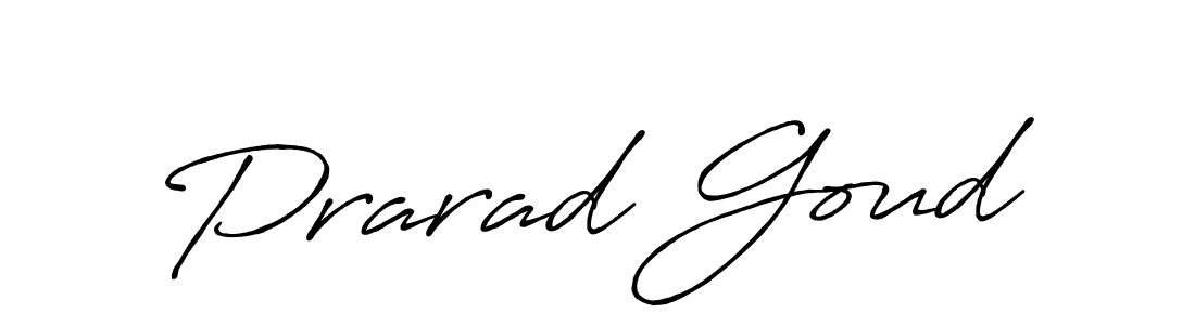Antro_Vectra_Bolder is a professional signature style that is perfect for those who want to add a touch of class to their signature. It is also a great choice for those who want to make their signature more unique. Get Prarad Goud name to fancy signature for free. Prarad Goud signature style 7 images and pictures png