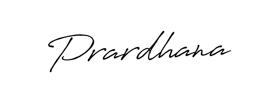 Prardhana stylish signature style. Best Handwritten Sign (Antro_Vectra_Bolder) for my name. Handwritten Signature Collection Ideas for my name Prardhana. Prardhana signature style 7 images and pictures png