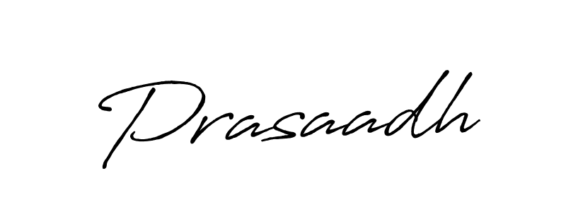 Design your own signature with our free online signature maker. With this signature software, you can create a handwritten (Antro_Vectra_Bolder) signature for name Prasaadh. Prasaadh signature style 7 images and pictures png