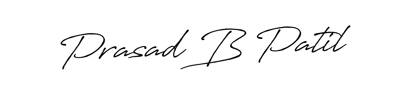 Also we have Prasad B Patil name is the best signature style. Create professional handwritten signature collection using Antro_Vectra_Bolder autograph style. Prasad B Patil signature style 7 images and pictures png