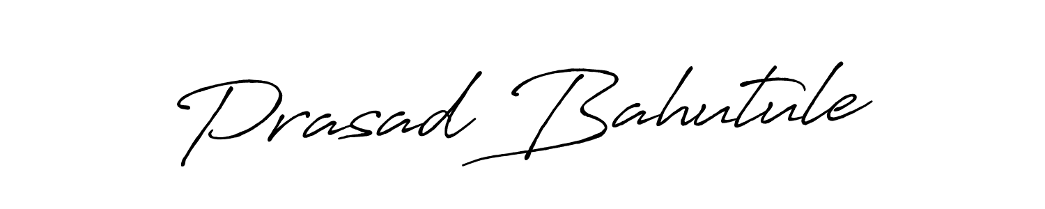 How to Draw Prasad Bahutule signature style? Antro_Vectra_Bolder is a latest design signature styles for name Prasad Bahutule. Prasad Bahutule signature style 7 images and pictures png