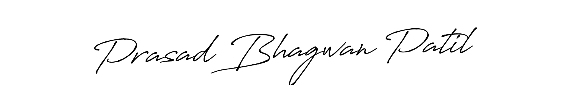 Prasad Bhagwan Patil stylish signature style. Best Handwritten Sign (Antro_Vectra_Bolder) for my name. Handwritten Signature Collection Ideas for my name Prasad Bhagwan Patil. Prasad Bhagwan Patil signature style 7 images and pictures png