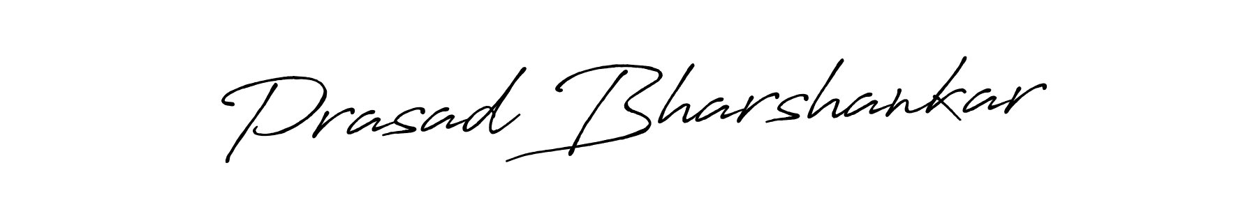 Prasad Bharshankar stylish signature style. Best Handwritten Sign (Antro_Vectra_Bolder) for my name. Handwritten Signature Collection Ideas for my name Prasad Bharshankar. Prasad Bharshankar signature style 7 images and pictures png