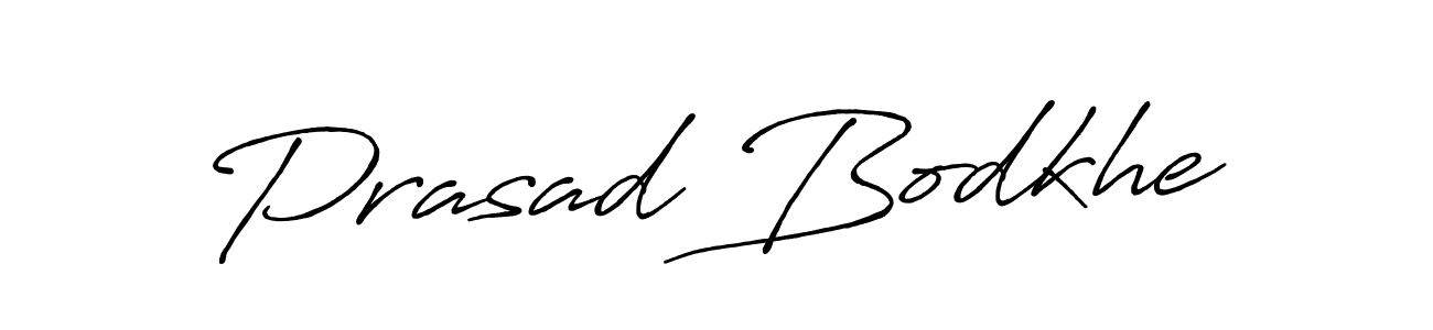 Make a short Prasad Bodkhe signature style. Manage your documents anywhere anytime using Antro_Vectra_Bolder. Create and add eSignatures, submit forms, share and send files easily. Prasad Bodkhe signature style 7 images and pictures png