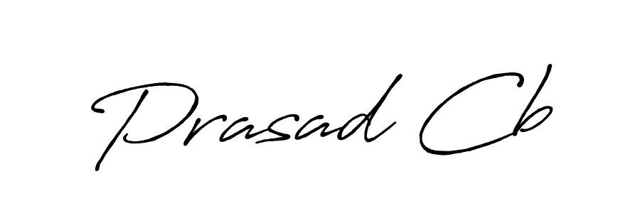 Use a signature maker to create a handwritten signature online. With this signature software, you can design (Antro_Vectra_Bolder) your own signature for name Prasad Cb. Prasad Cb signature style 7 images and pictures png