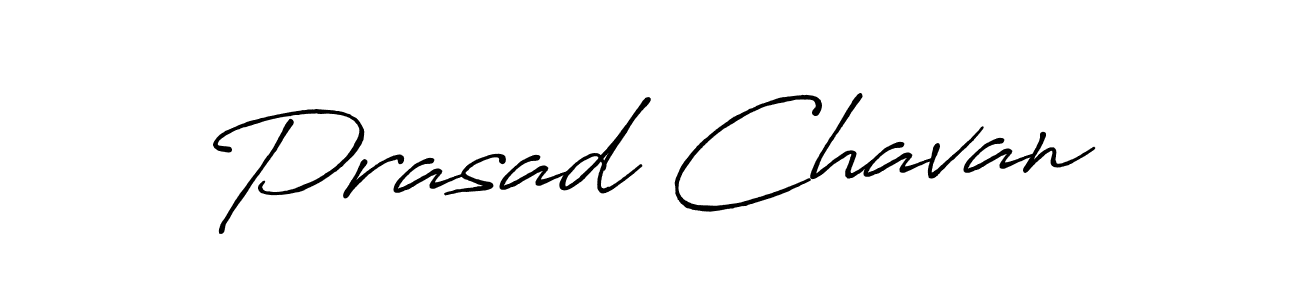 Make a beautiful signature design for name Prasad Chavan. With this signature (Antro_Vectra_Bolder) style, you can create a handwritten signature for free. Prasad Chavan signature style 7 images and pictures png