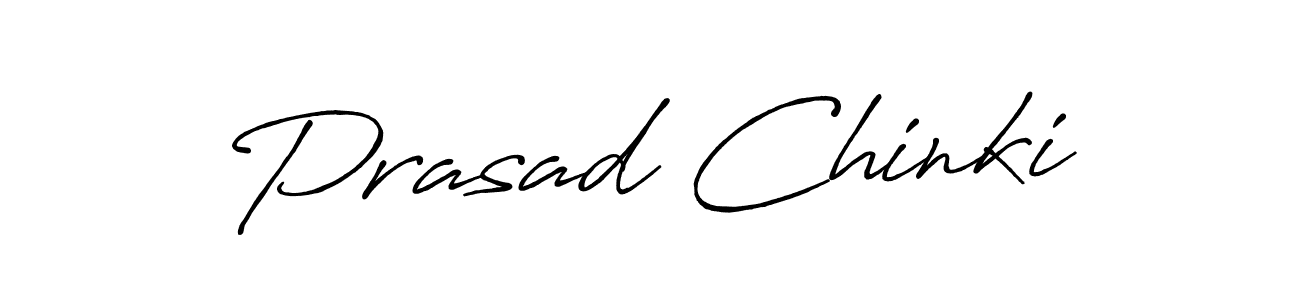 It looks lik you need a new signature style for name Prasad Chinki. Design unique handwritten (Antro_Vectra_Bolder) signature with our free signature maker in just a few clicks. Prasad Chinki signature style 7 images and pictures png