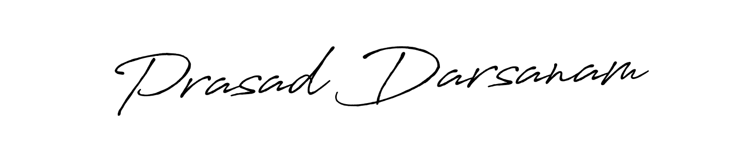 Design your own signature with our free online signature maker. With this signature software, you can create a handwritten (Antro_Vectra_Bolder) signature for name Prasad Darsanam. Prasad Darsanam signature style 7 images and pictures png