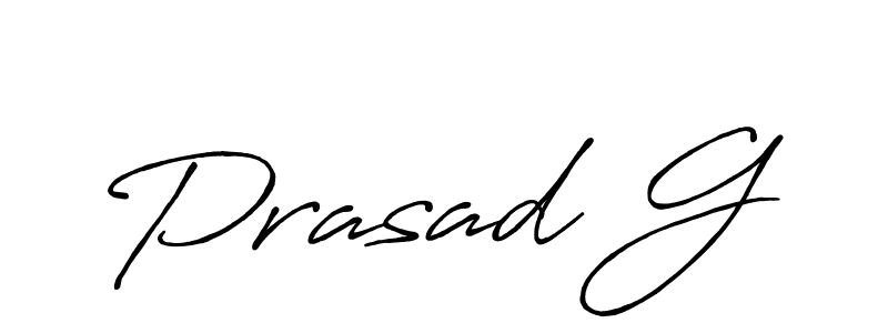 This is the best signature style for the Prasad G name. Also you like these signature font (Antro_Vectra_Bolder). Mix name signature. Prasad G signature style 7 images and pictures png