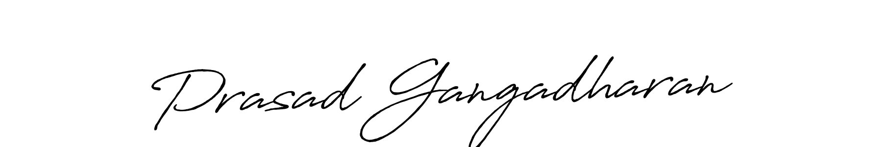 It looks lik you need a new signature style for name Prasad Gangadharan. Design unique handwritten (Antro_Vectra_Bolder) signature with our free signature maker in just a few clicks. Prasad Gangadharan signature style 7 images and pictures png