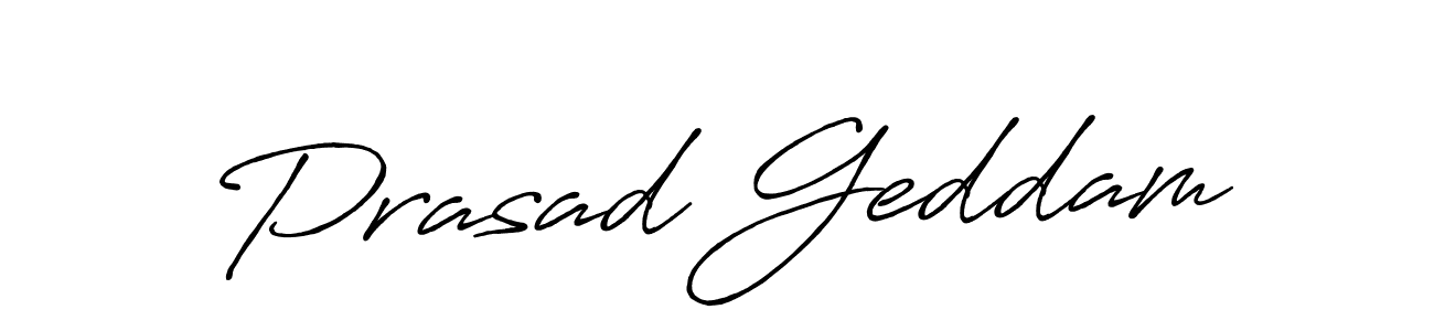 Make a beautiful signature design for name Prasad Geddam. Use this online signature maker to create a handwritten signature for free. Prasad Geddam signature style 7 images and pictures png