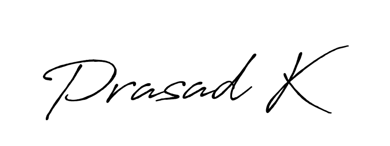 You should practise on your own different ways (Antro_Vectra_Bolder) to write your name (Prasad K) in signature. don't let someone else do it for you. Prasad K signature style 7 images and pictures png