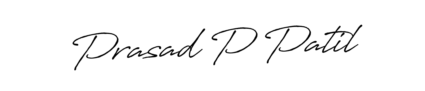It looks lik you need a new signature style for name Prasad P Patil. Design unique handwritten (Antro_Vectra_Bolder) signature with our free signature maker in just a few clicks. Prasad P Patil signature style 7 images and pictures png