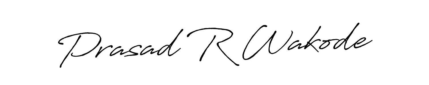 You can use this online signature creator to create a handwritten signature for the name Prasad R Wakode. This is the best online autograph maker. Prasad R Wakode signature style 7 images and pictures png
