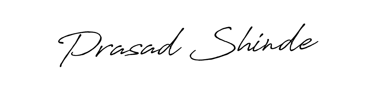 Prasad Shinde stylish signature style. Best Handwritten Sign (Antro_Vectra_Bolder) for my name. Handwritten Signature Collection Ideas for my name Prasad Shinde. Prasad Shinde signature style 7 images and pictures png