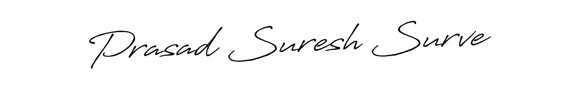 It looks lik you need a new signature style for name Prasad Suresh Surve. Design unique handwritten (Antro_Vectra_Bolder) signature with our free signature maker in just a few clicks. Prasad Suresh Surve signature style 7 images and pictures png