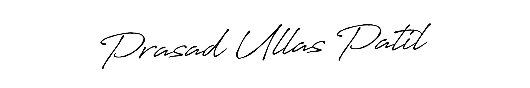 Prasad Ullas Patil stylish signature style. Best Handwritten Sign (Antro_Vectra_Bolder) for my name. Handwritten Signature Collection Ideas for my name Prasad Ullas Patil. Prasad Ullas Patil signature style 7 images and pictures png