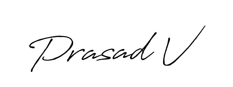 The best way (Antro_Vectra_Bolder) to make a short signature is to pick only two or three words in your name. The name Prasad V include a total of six letters. For converting this name. Prasad V signature style 7 images and pictures png