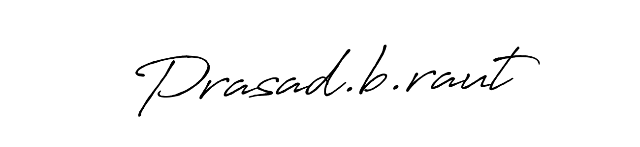 Use a signature maker to create a handwritten signature online. With this signature software, you can design (Antro_Vectra_Bolder) your own signature for name Prasad.b.raut. Prasad.b.raut signature style 7 images and pictures png