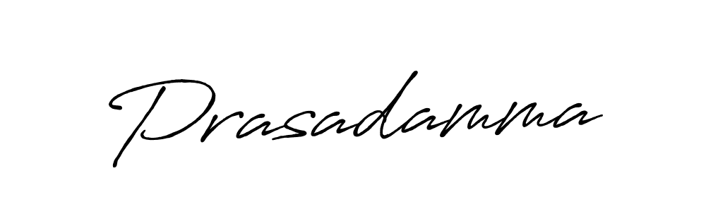 Use a signature maker to create a handwritten signature online. With this signature software, you can design (Antro_Vectra_Bolder) your own signature for name Prasadamma. Prasadamma signature style 7 images and pictures png