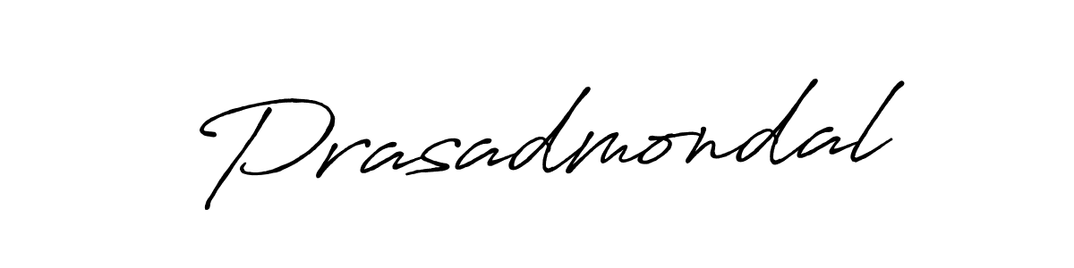 Design your own signature with our free online signature maker. With this signature software, you can create a handwritten (Antro_Vectra_Bolder) signature for name Prasadmondal. Prasadmondal signature style 7 images and pictures png