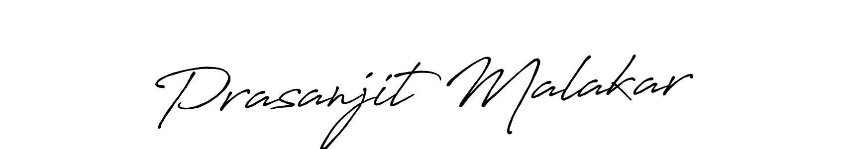 Design your own signature with our free online signature maker. With this signature software, you can create a handwritten (Antro_Vectra_Bolder) signature for name Prasanjit Malakar. Prasanjit Malakar signature style 7 images and pictures png