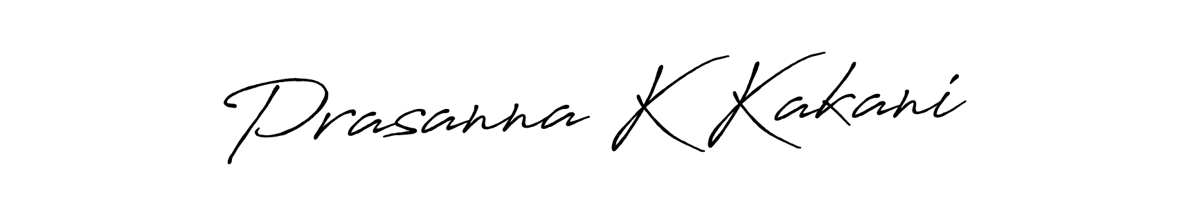 How to make Prasanna K Kakani signature? Antro_Vectra_Bolder is a professional autograph style. Create handwritten signature for Prasanna K Kakani name. Prasanna K Kakani signature style 7 images and pictures png