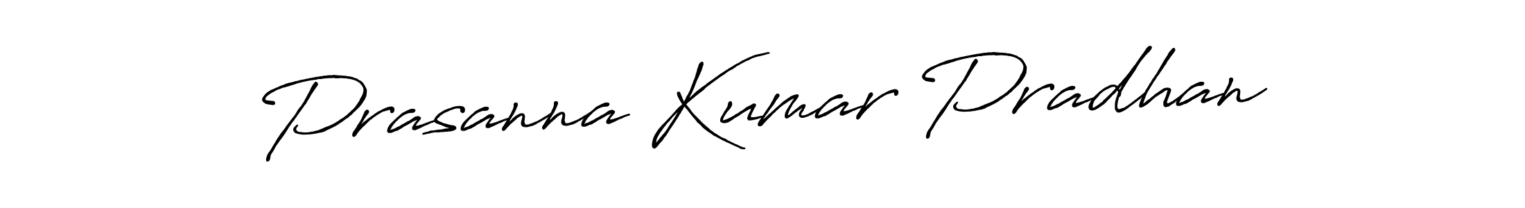 Design your own signature with our free online signature maker. With this signature software, you can create a handwritten (Antro_Vectra_Bolder) signature for name Prasanna Kumar Pradhan. Prasanna Kumar Pradhan signature style 7 images and pictures png