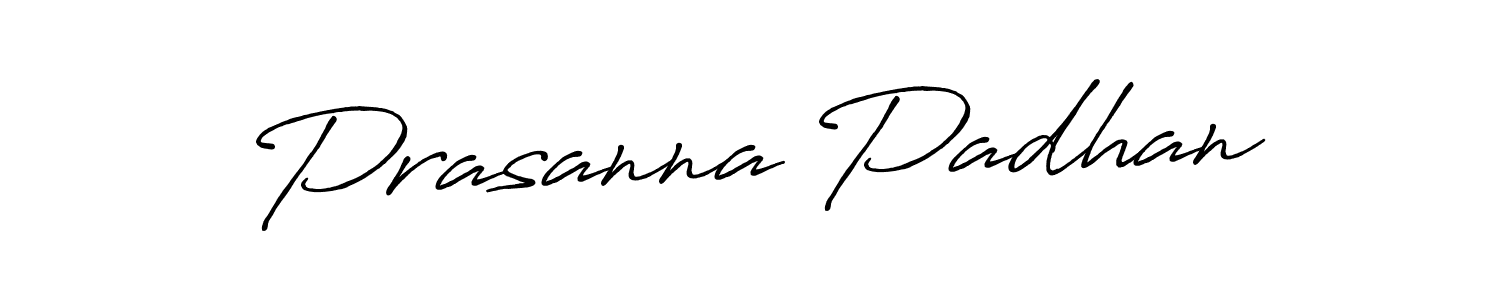 Design your own signature with our free online signature maker. With this signature software, you can create a handwritten (Antro_Vectra_Bolder) signature for name Prasanna Padhan. Prasanna Padhan signature style 7 images and pictures png