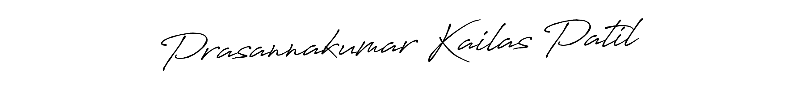 Also we have Prasannakumar Kailas Patil name is the best signature style. Create professional handwritten signature collection using Antro_Vectra_Bolder autograph style. Prasannakumar Kailas Patil signature style 7 images and pictures png