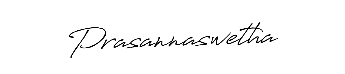 Also we have Prasannaswetha name is the best signature style. Create professional handwritten signature collection using Antro_Vectra_Bolder autograph style. Prasannaswetha signature style 7 images and pictures png