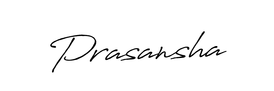 Also You can easily find your signature by using the search form. We will create Prasansha name handwritten signature images for you free of cost using Antro_Vectra_Bolder sign style. Prasansha signature style 7 images and pictures png