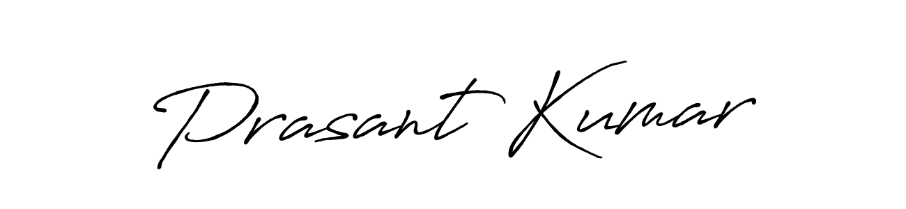 Prasant Kumar stylish signature style. Best Handwritten Sign (Antro_Vectra_Bolder) for my name. Handwritten Signature Collection Ideas for my name Prasant Kumar. Prasant Kumar signature style 7 images and pictures png