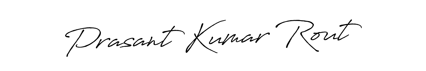 How to make Prasant Kumar Rout signature? Antro_Vectra_Bolder is a professional autograph style. Create handwritten signature for Prasant Kumar Rout name. Prasant Kumar Rout signature style 7 images and pictures png