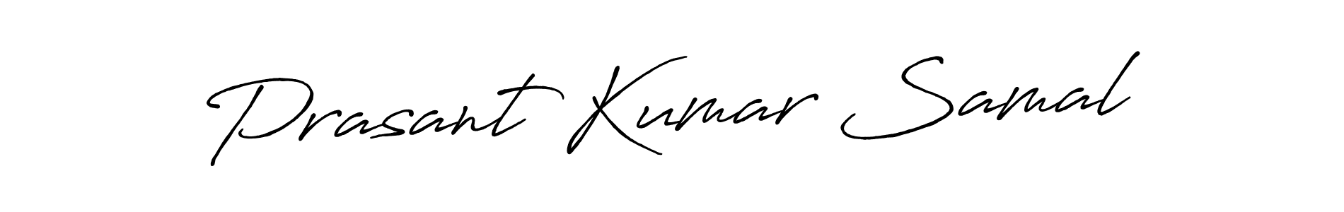 How to Draw Prasant Kumar Samal signature style? Antro_Vectra_Bolder is a latest design signature styles for name Prasant Kumar Samal. Prasant Kumar Samal signature style 7 images and pictures png