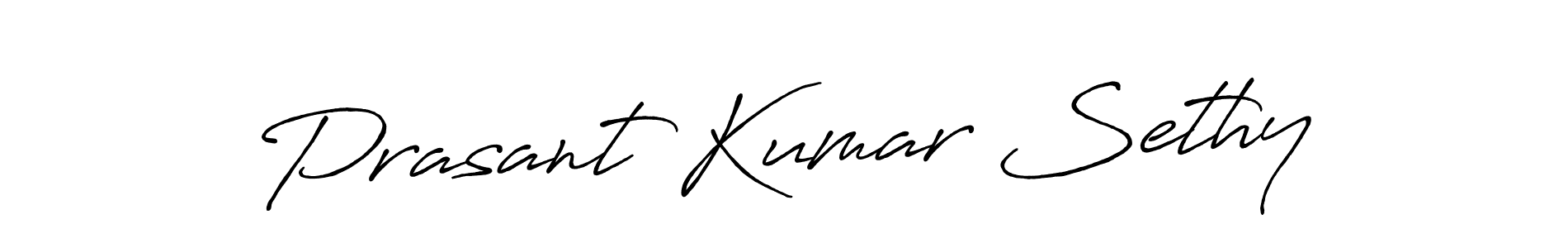 How to make Prasant Kumar Sethy signature? Antro_Vectra_Bolder is a professional autograph style. Create handwritten signature for Prasant Kumar Sethy name. Prasant Kumar Sethy signature style 7 images and pictures png