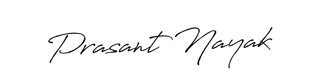 It looks lik you need a new signature style for name Prasant Nayak. Design unique handwritten (Antro_Vectra_Bolder) signature with our free signature maker in just a few clicks. Prasant Nayak signature style 7 images and pictures png