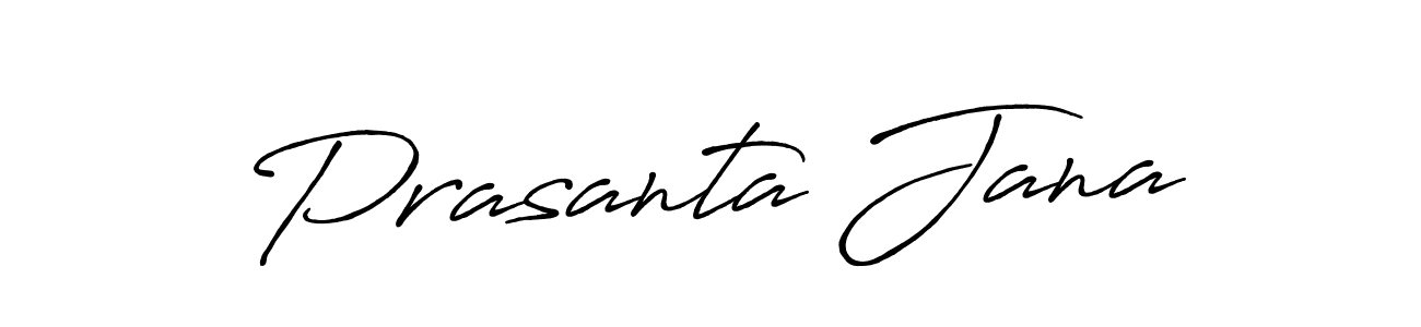 Also we have Prasanta Jana name is the best signature style. Create professional handwritten signature collection using Antro_Vectra_Bolder autograph style. Prasanta Jana signature style 7 images and pictures png
